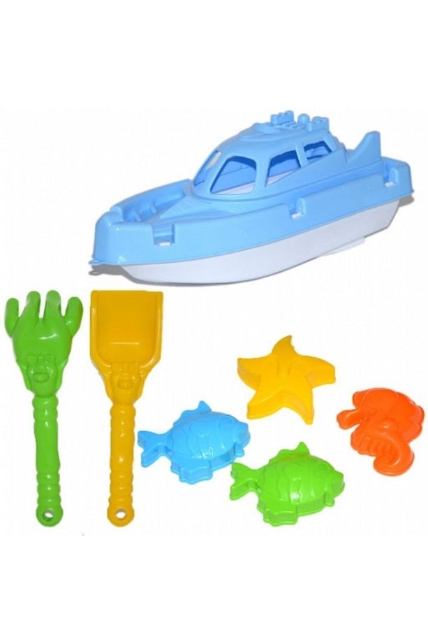 Mavi Filede Plastik Gemi - 1