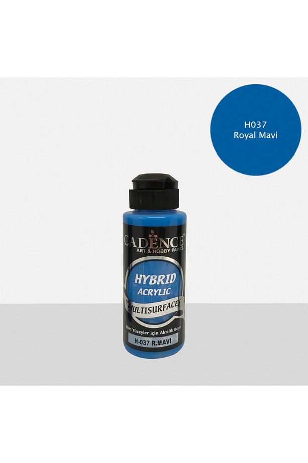 Cadence Hybrıd Akr. Multısurfaces H-037 R. Mavi 120ml - 1