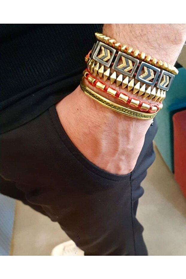 Bronz Pipeline Bileklik - 4