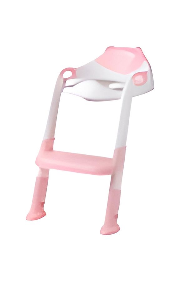 Merdivenli Çocuk Klozet Adaptörü  Pembe - 1