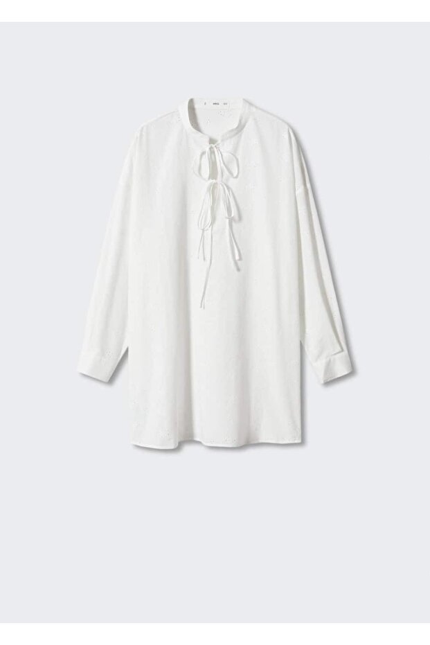 Ajurlu Pamuklu Gecelik - 3