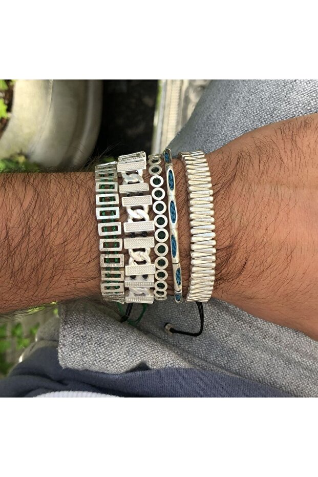 Bronz Mini Circle Bracelet - 3