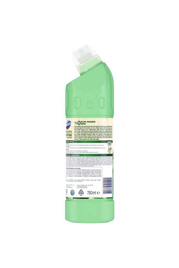 Çamaşır Suyu Bio Active Mutfak Maksimum Hijyen 750 Ml Dm - 8