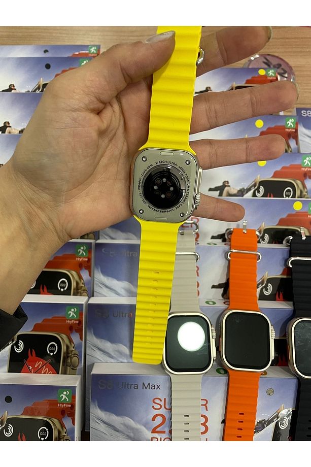Watch Ultra Plus S8 Ultra Max Pro 49 Mm 2.08 Inc Ekran Akıllı Saat Nfc Siri Sesli Görüşme - 7