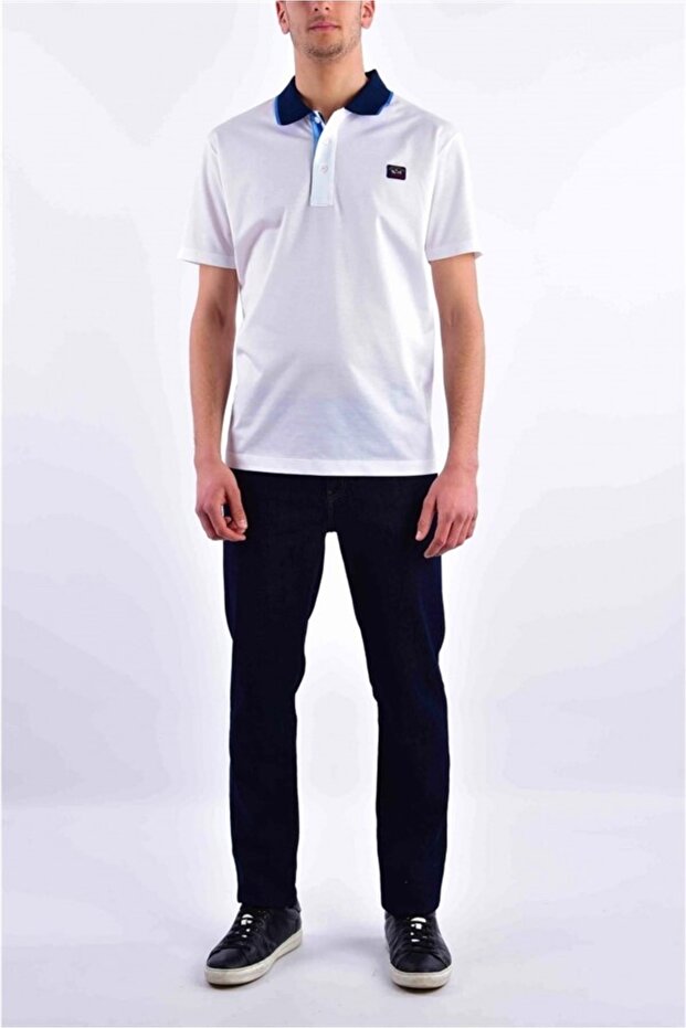 Men's Knitted Poloshirt C.wCotton