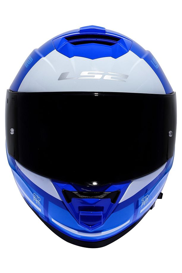 Storm Slant Mavi-kırmızı Kask - 4