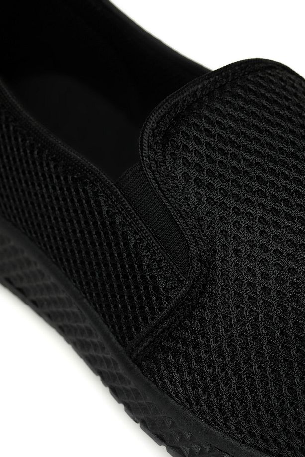 356729ss.m3fx Siyah Erkek Slip On - 7