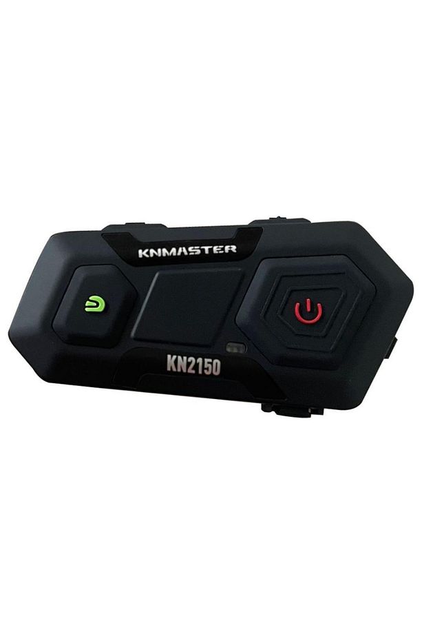 Kn2150 Motosiklet Kask Interkom Bluetooth Intercom Kulaklık Seti Siyah Hediye Seti - 1