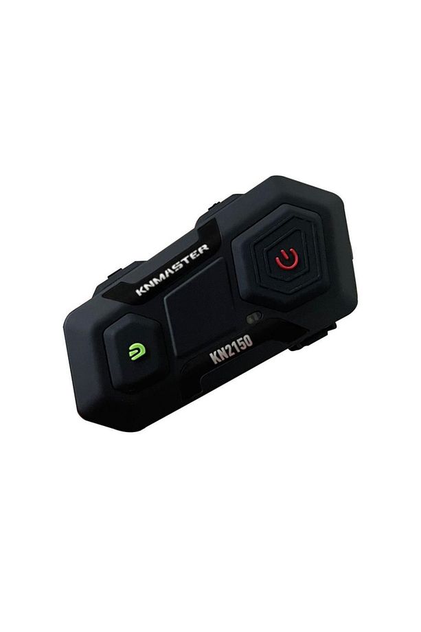 Kn2150 Motosiklet Kask Interkom Bluetooth Intercom Kulaklık Seti Siyah Hediye Seti - 4