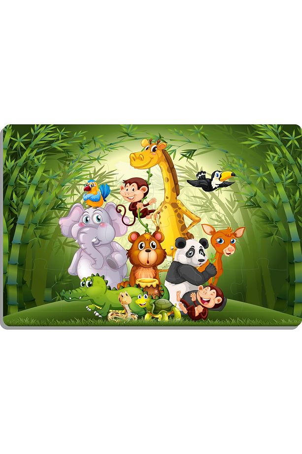 Ahşap Çocuk Yapboz Puzzle Seti 5’li (model-2) - 4