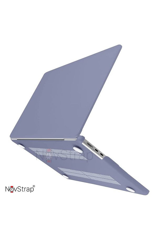 Macbook Air M1 Çip A2337 A1932 A2179 13.3" Uyumlu Kılıf Cream Hard Shell Rubber Kapak - 4