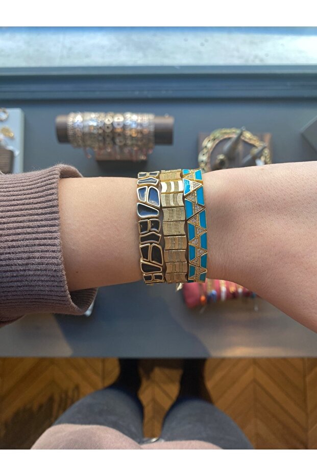 Enamel Puzzle Bileklik - 5