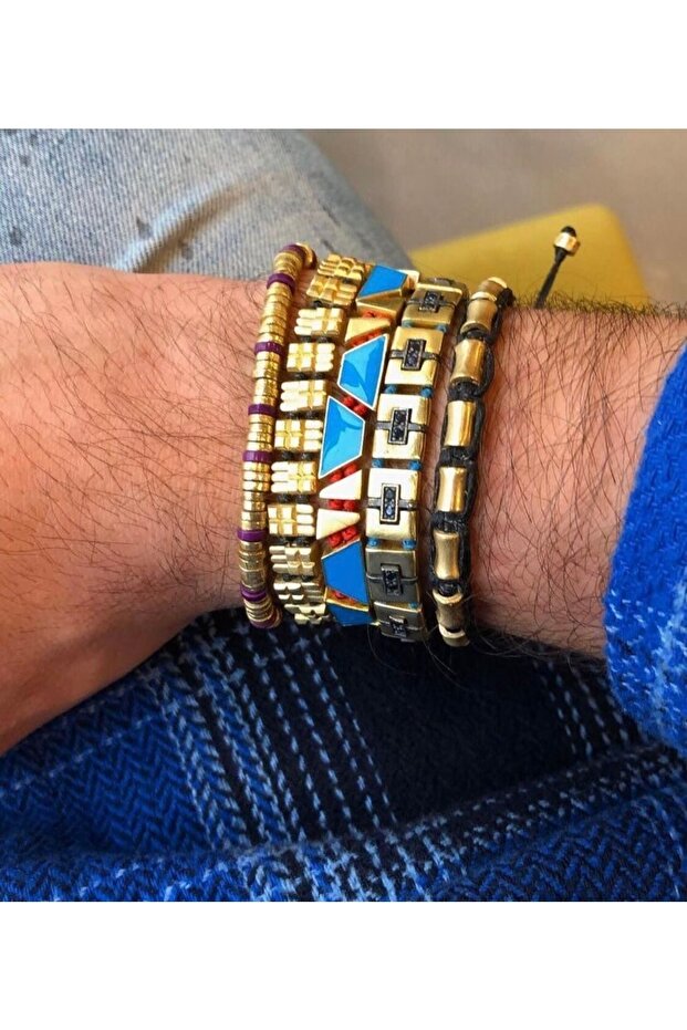 Bronz Pipeline Bileklik - 3