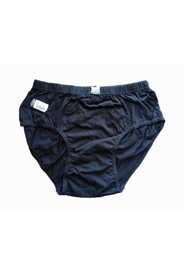 Men's Colorful Slip Panties Cotton 12 Pack