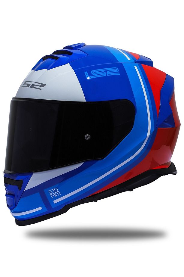 Storm Slant Mavi-kırmızı Kask - 2