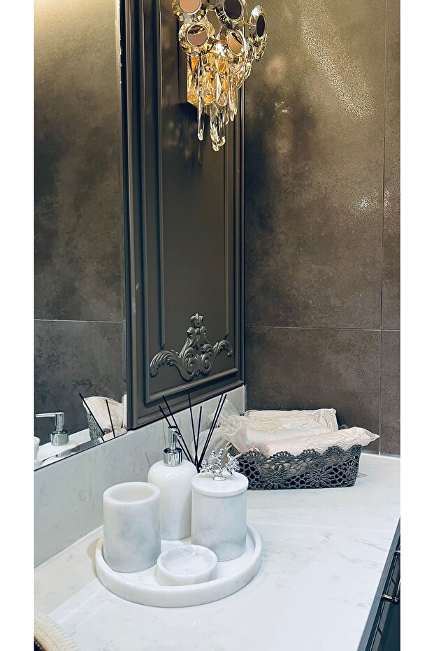 Mermer Banyo Seti