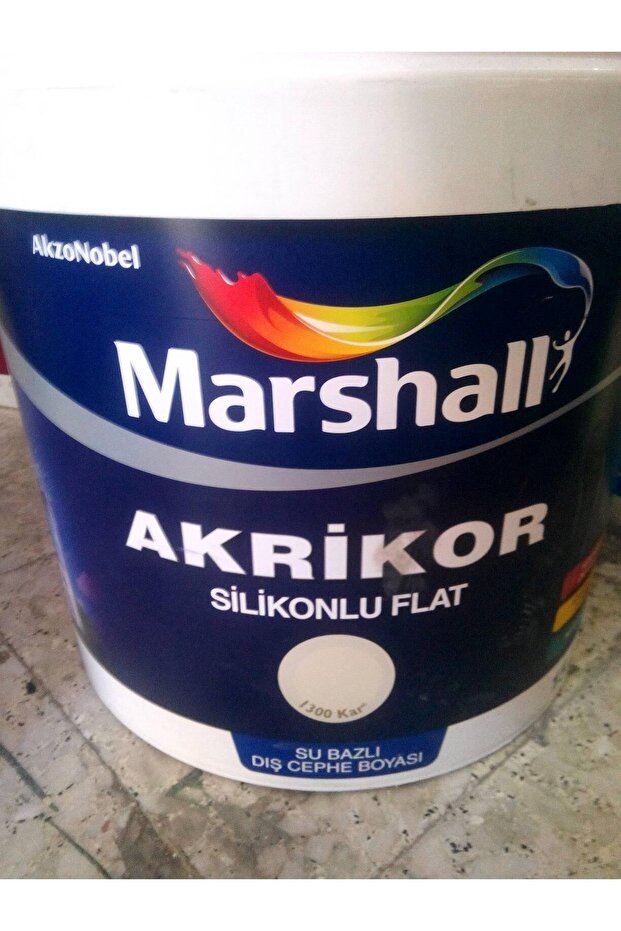 Akrikor Silikonlu Flat Dış Cephe Boyası - 1