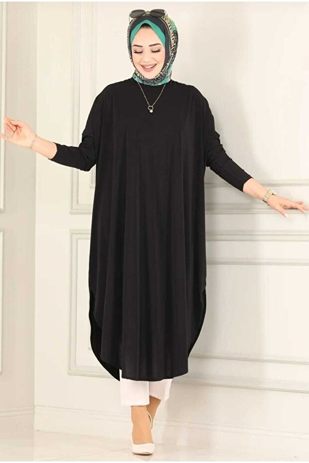 Basic Sandy Tesettür Tunik - 1
