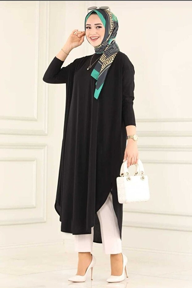 Basic Sandy Tesettür Tunik - 2