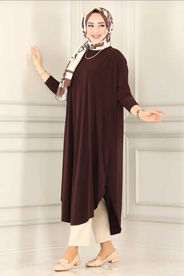 Basic Sandy Tesettür Tunik - 4