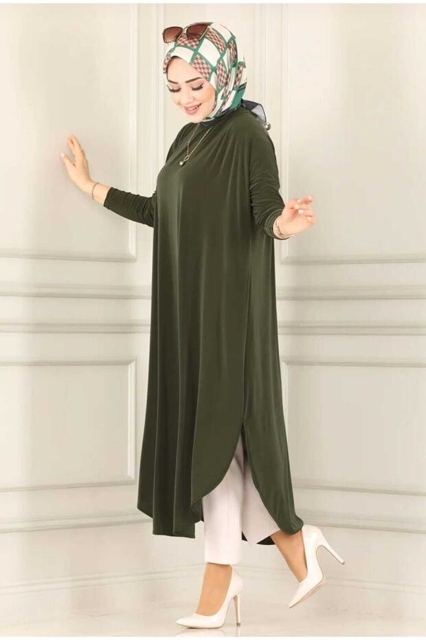Basic Sandy Tesettür Tunik - 4