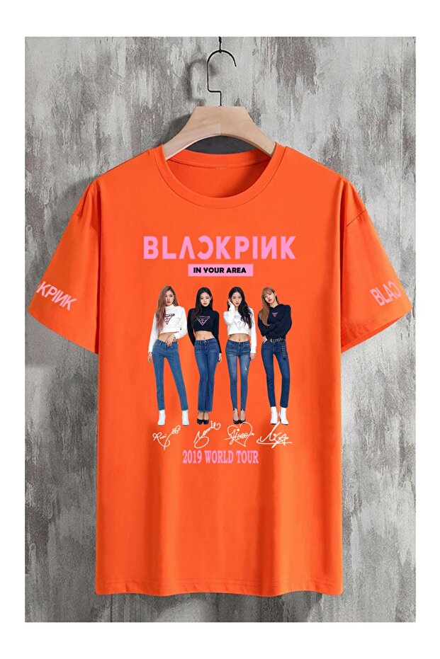 Blackpink Orange T-Shirt Modl51