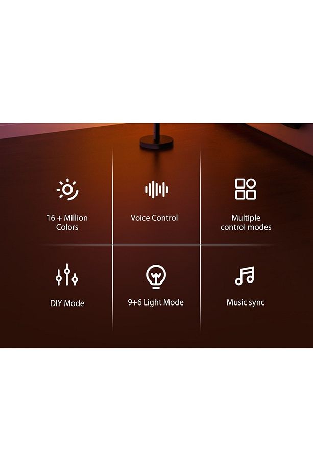 Premium Pixel Led Lambader Mobil Kontrollü Sese Duyarlı Kumandalı Argb - 6
