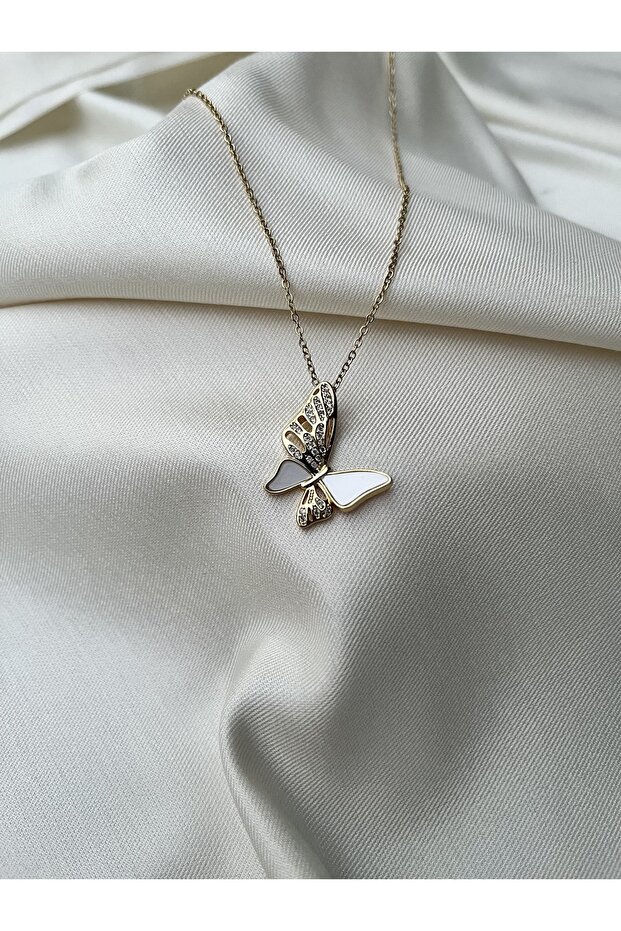 Butterfly Steel Women's Necklace