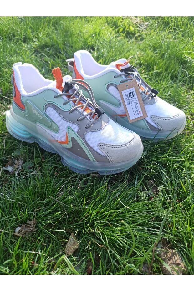26-37 Numara Air Taban Ortopedik Unisex Beyaz Çocuk Ayakkabı - 1