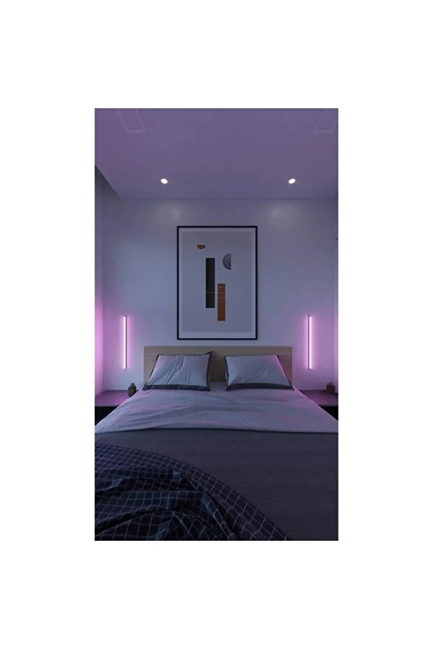 Mini Uzaktan Kumandalı 1 Adet Led Lambader - 16 Renk 4 Mod - Değişebilir Renk Seçeneği - 4