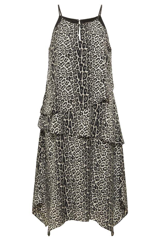 Kleid mit Leoprint nelice - 4