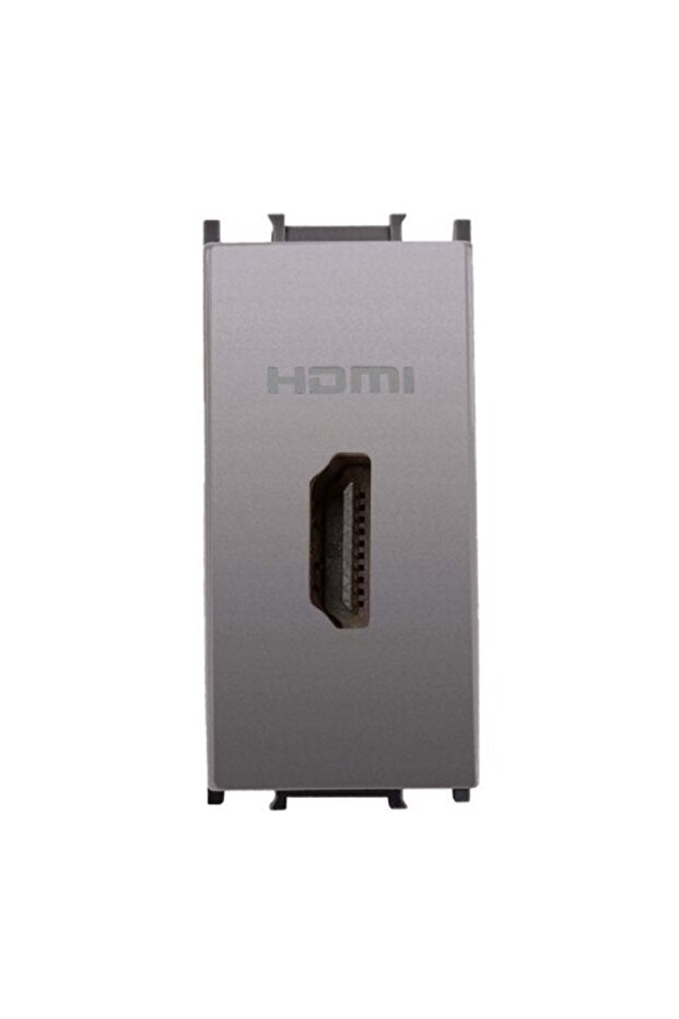 Viko Thea وحدات أنثراسايت 1 متر Hdmi موصل آلية + زر / غطاء