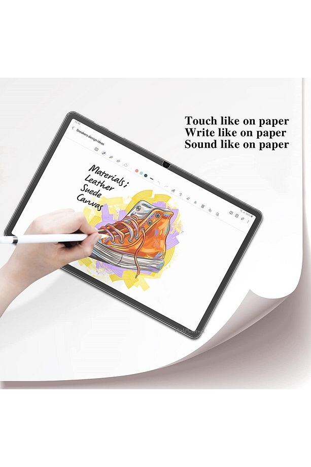 Tab M10 Tb-328fu 10.1 Uyumlu Mat Ekran Koruyucu Kağıt Hissi Özel Çizim Ekranı Paper Like Cam - 4
