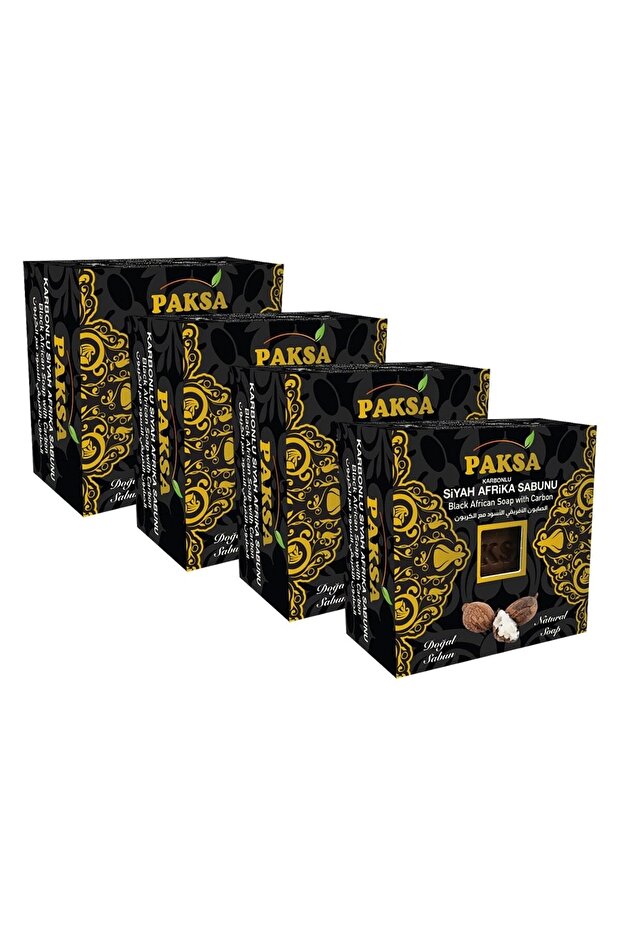 Carbonated Black African Soap (4 Pieces)