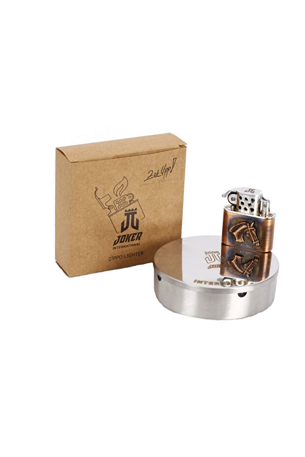 Joker Çakmak - Zippo At Tasarımlı Çakmak - 8