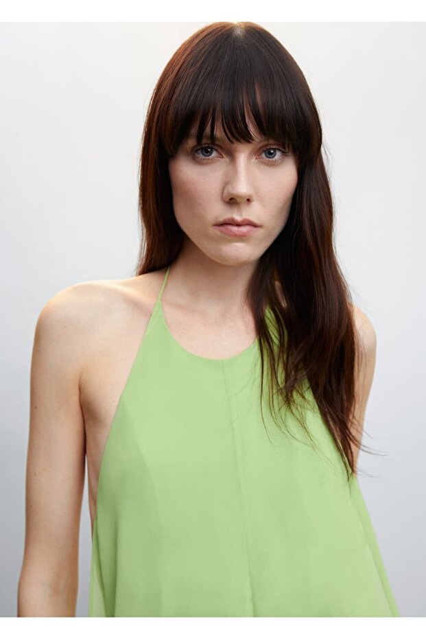 Sırtı Açık Elbise - 6