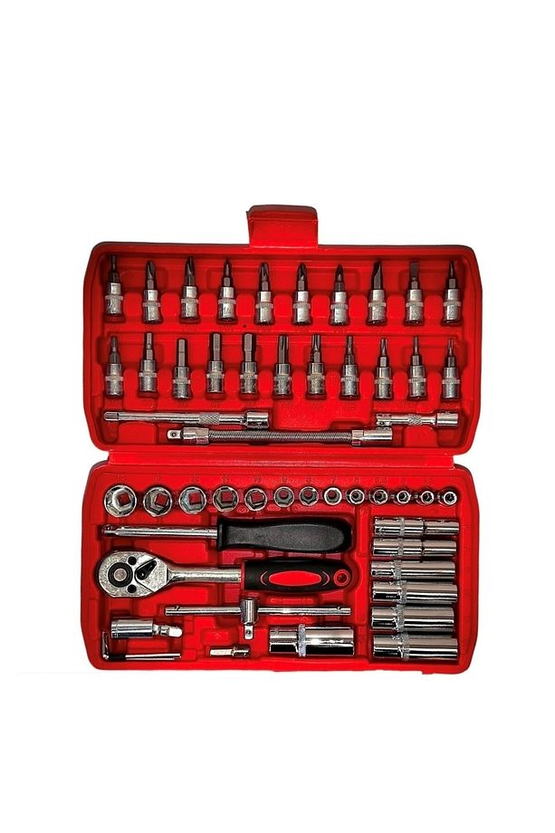 Germany Cr-v Max 1/4 Cırcırlı 53 Parça Lokma Anahtar Takımı Bits Uç Seti Tam Set - 3