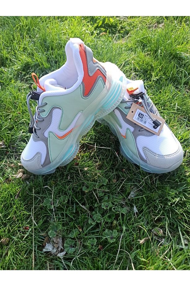 26-37 Numara Air Taban Ortopedik Unisex Beyaz Çocuk Ayakkabı - 4