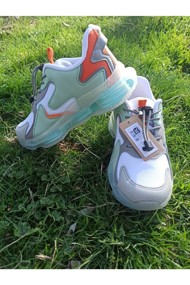 26-37 Numara Air Taban Ortopedik Unisex Beyaz Çocuk Ayakkabı - 7