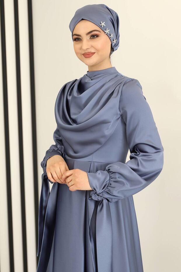 Abiye Indigo Design  Fsc3006 - 2