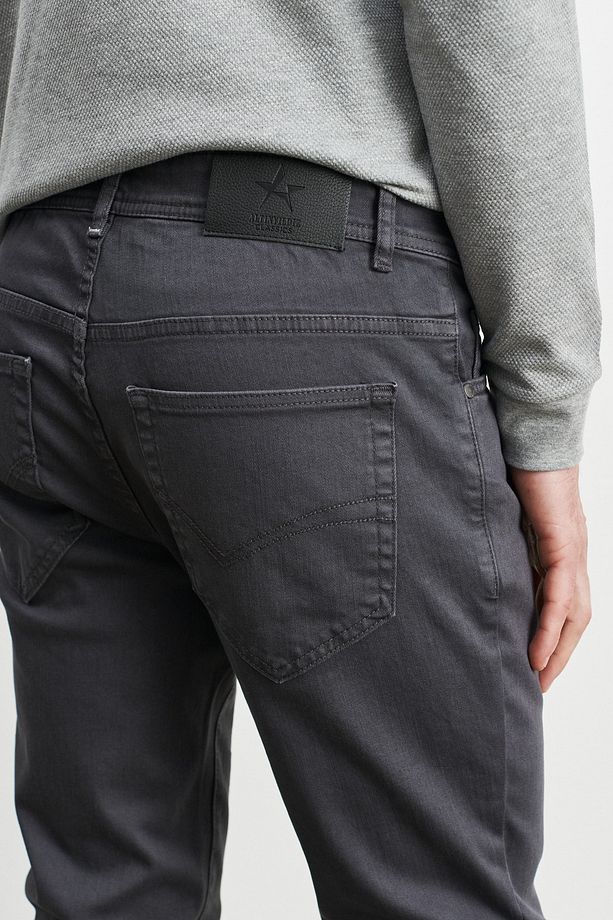 Erkek Antrasit Altınyıldız Classics Esnek Pantolon - 6