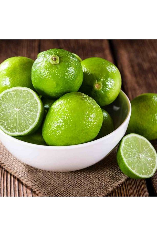 Lime Limon 1 Kasa 4,5 Kg. Misket Limonu Orijinal Lime Yeşil Limon Ithal Lime 1 Koli Taze Lime - 3