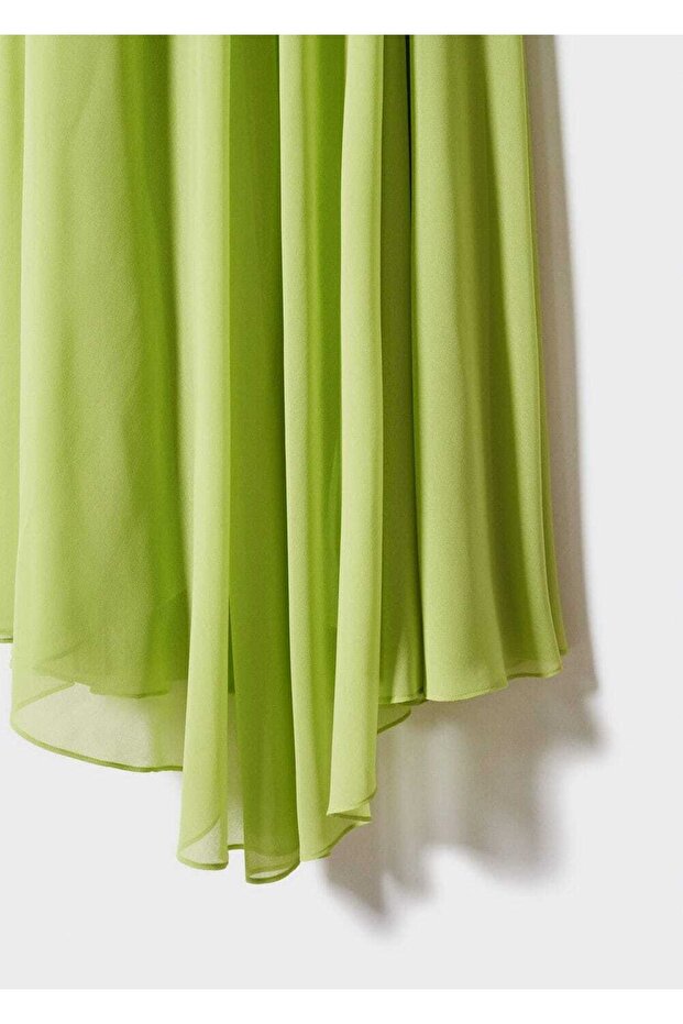 Sırtı Açık Elbise - 7