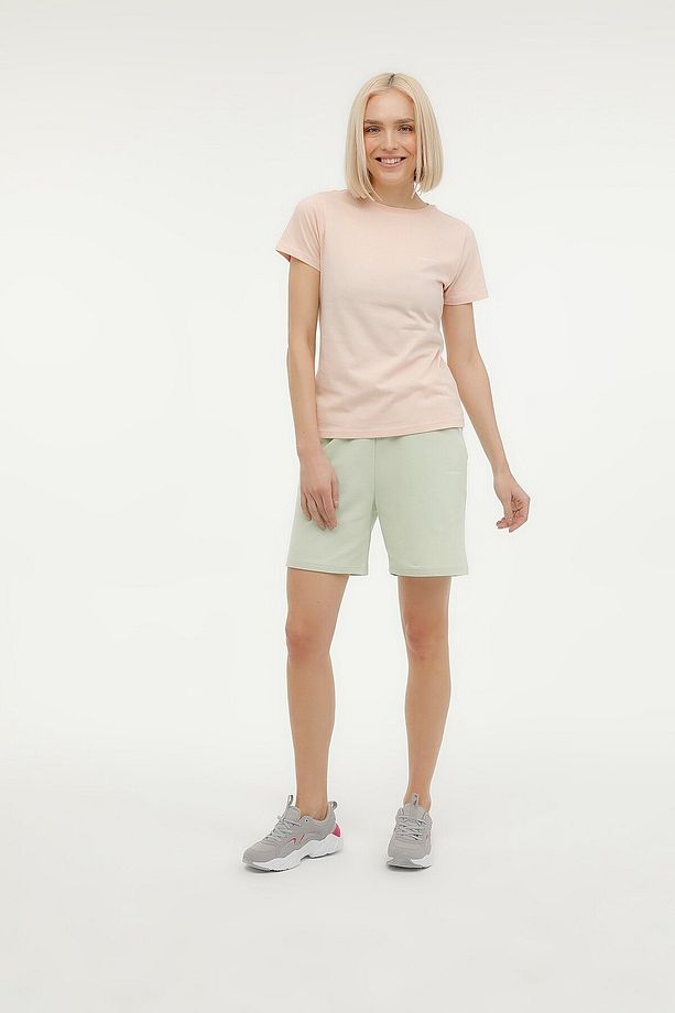 W-ct144 Basıc Short 3fx Pastel Yesıl Kadın Şort - 3