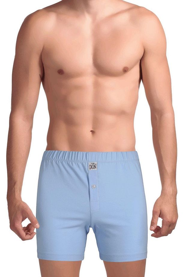 The Don Traditional Erkek Boxer Şort A.mavi - 1