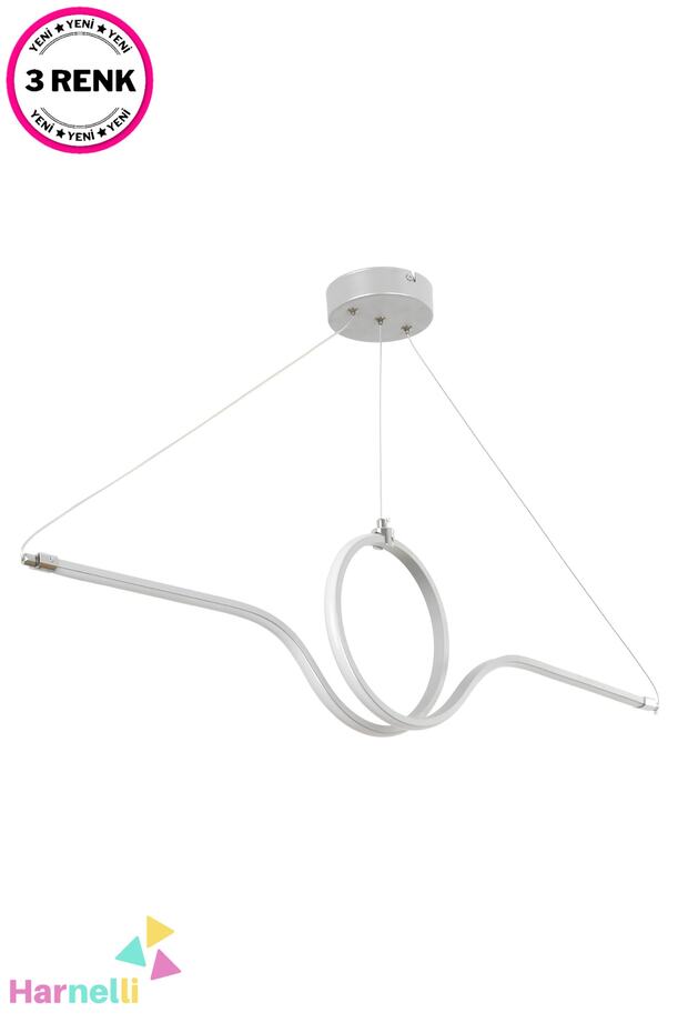 3 Renk Yanabilen Modern Ledli Avize - 2