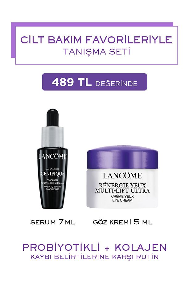 Cilt Bakımı Favorileriyle Tanışma Seti Génifique 7 ml & Rénergie Eye Cream 5 ml 8690595184401 - 1