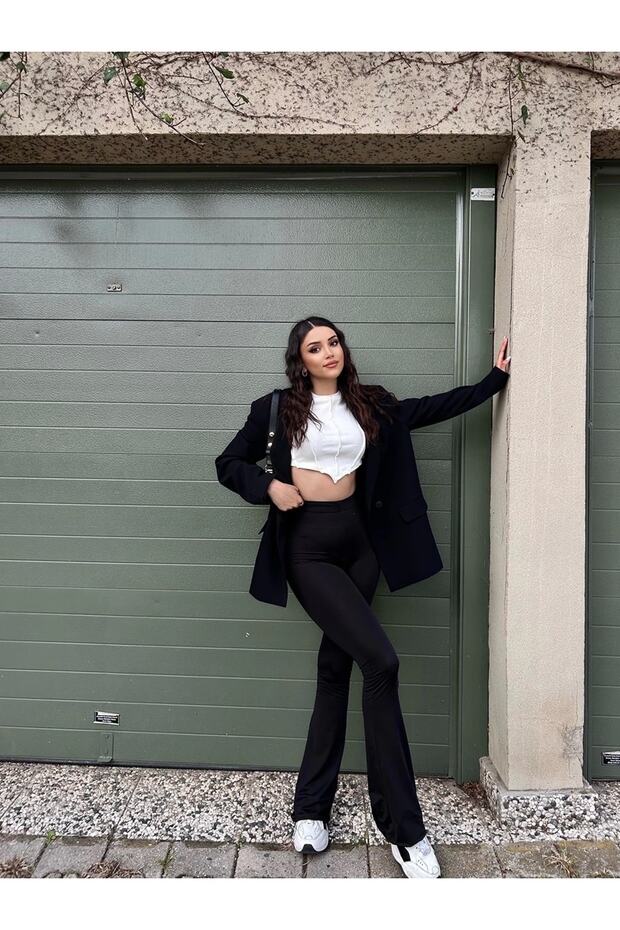 Ispanyol Paça Tayt Pantolon - 6