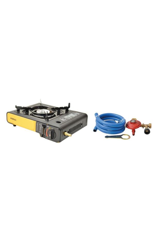 Portatif Kamp Ocağı + Hortum Dedantör Set - 1