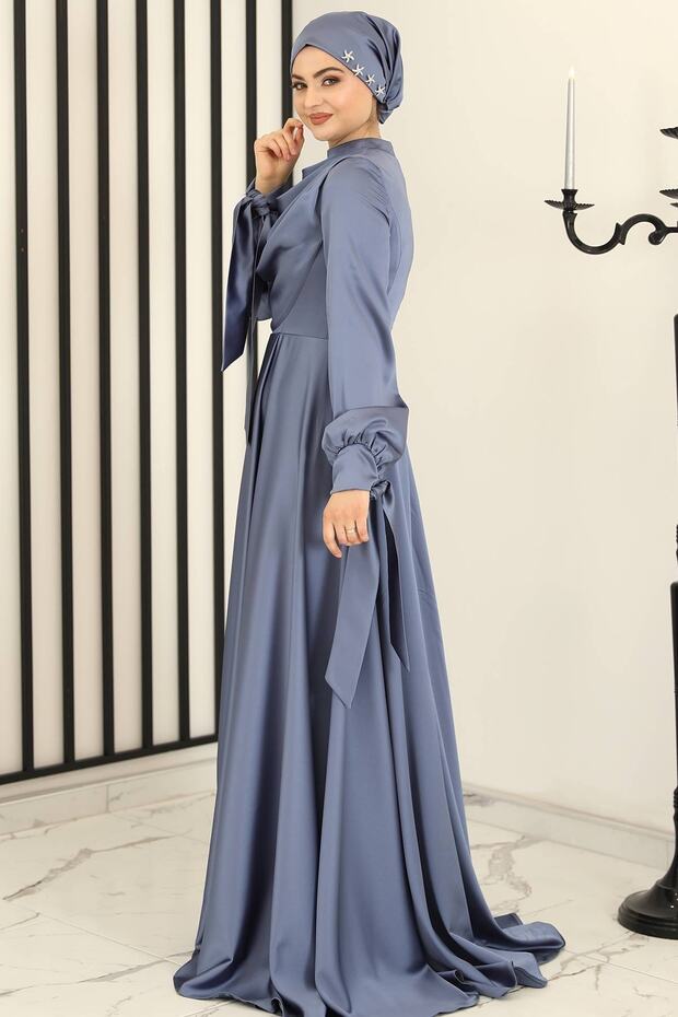 Abiye Indigo Design  Fsc3006 - 4